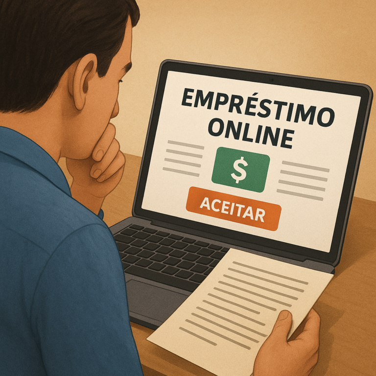 Empréstimo online com proposta na hora: o que conferir antes de aceitar